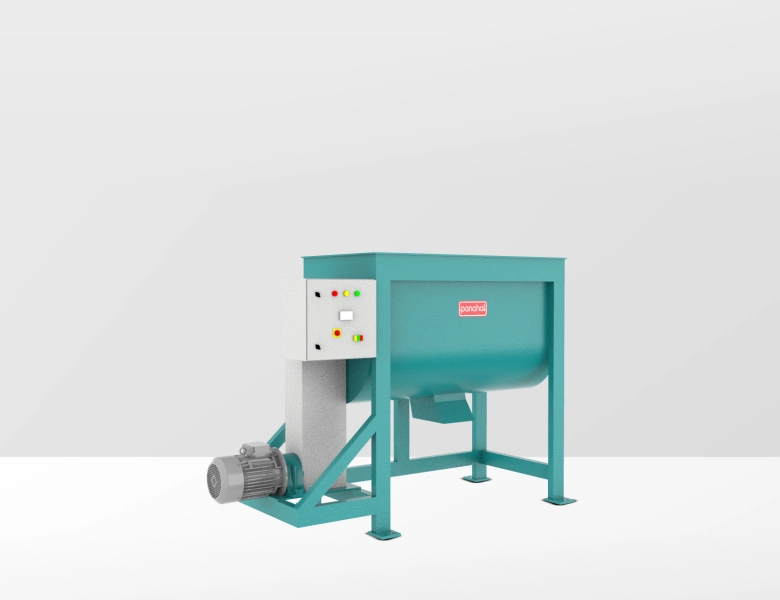 Plastic Preheat Horizontal Mixer